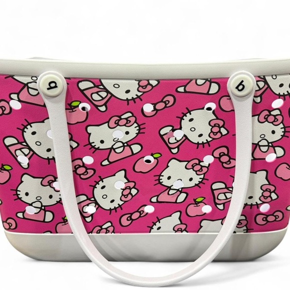 🎀 (1) LARGE 🎀 beeYOON Bag ‼️ Kawaii Pink Tote | Teacher | Travel | Organizer - Picture 3 of 4